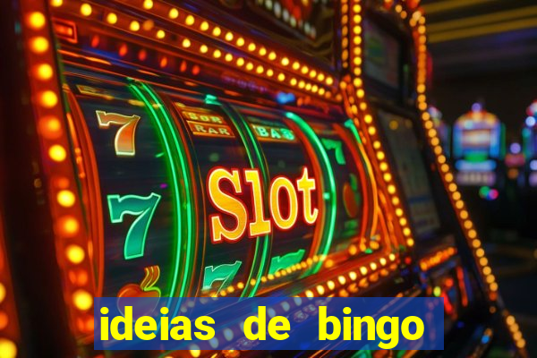 ideias de bingo para o natal